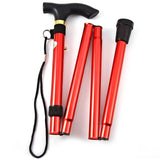 Aluminum alloy metal walking stick