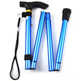 Aluminum alloy metal walking stick