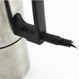 Stainless steel thermos with car heating cable