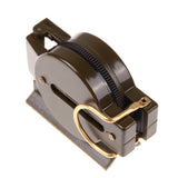 Portable clamshell compass