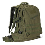 Military patterned camping backpack