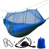 Portable hammock tent