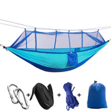 Portable hammock tent