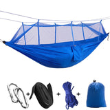 Portable hammock tent