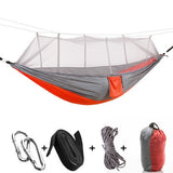 Portable hammock tent