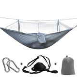 Portable hammock tent