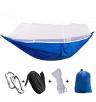 Portable hammock tent