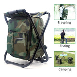 Foldable chair, bag