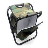 Foldable chair, bag