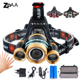 15000Lm Rechargeable headrest flashlight
