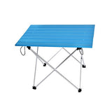 Foldable aluminum table