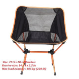 Easily foldable aluminum chair