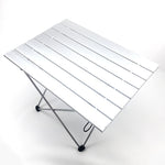 Versatile foldable aluminum table