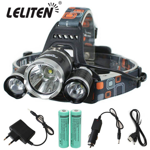 50000Lm strong head lamp