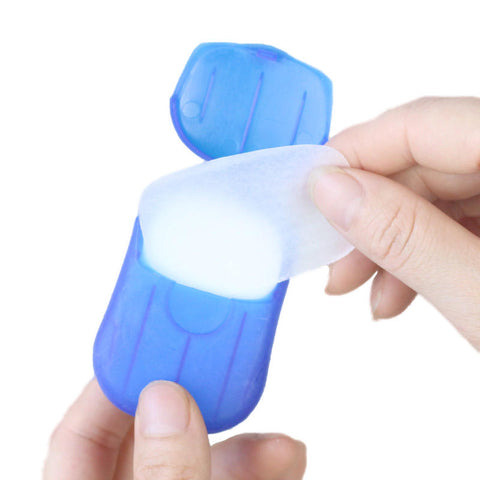 20-piece portable hand washing soap